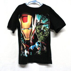 Boys Medium 7-8 Marvel Comics Avengers Short Sleeve Graphic Tee Shirt